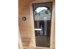 Luxury Barrel Sauna 3.5m on Trailer